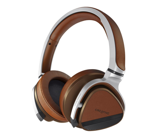 Creative Aurvana Platinum NFC brązowe z mikrofonem - 180891 - zdjęcie 2